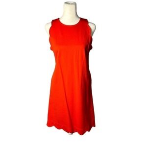VINCE Camuto Orange Sleeveless Dress Size 4